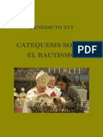 Benedicto XVI - Catequesis Sobre El Bautismo
