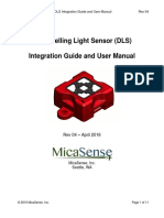 Downwelling Light Sensor (DLS) Integration Guide and User Manual