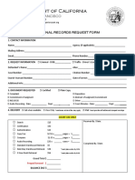 1 - Criminal Records Request Form (2021) - 2