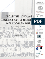 Programma Educazione Scuola Emigrazione