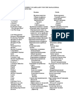 English-Russian Translations of Economic Terms