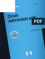 Droit Administratif by André Maurin