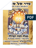 Seder Shabat - Imanuel Ben Efraim