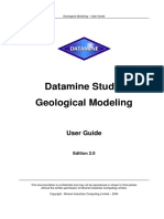 DMStudio Geoological Modelling UG - V2.0