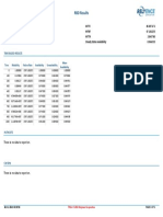 RBD Results: Diagram Name Calcula On Method MTTF MTBF MTTR Steady State Availability