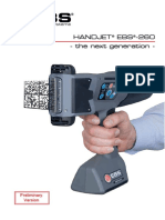 Ebs-260-Handjet-Hand Held Portable Inkjet Stencil Marking Leading Marks