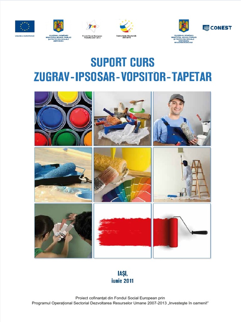 Curs Instruire Zugrav Vopsitor Rigipsar | PDF