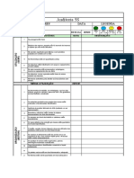 Check List Auditoria5s