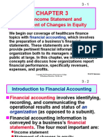 The Income Statement and Statement of Changes in Equity: Financial Accounting