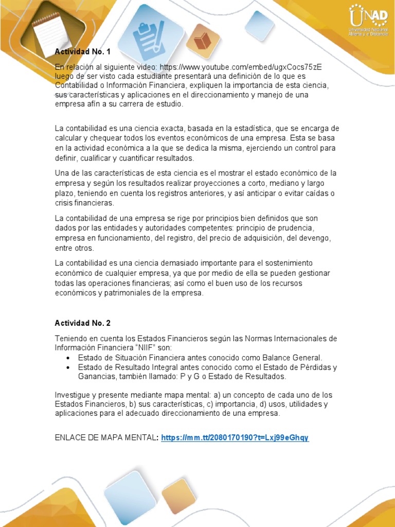Importancia de la Contabilidad en Empresas | PDF | Contabilidad ...