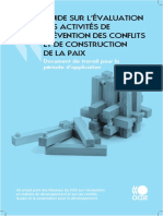 Guide Sur L'Évaluation Des Activités de Prévention Des Conflits Et de Construction de La Paix