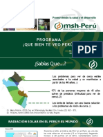 Presentación Programa Que Bien Te Veo Perú