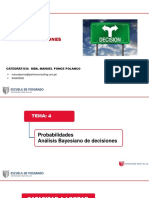 Sesión Académica 04 Probabilidades y Teorema de Bayes