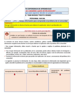 MARTES 20 DE JULIO-PS-Recojo Información para Comprender El Problema de Mi Comunidad