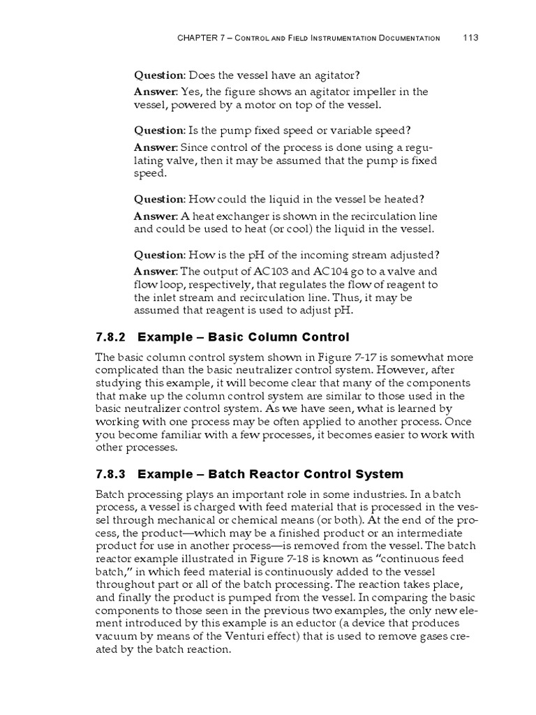 Understanding Process Control Systems Through Worked Examples PDF