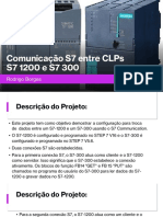 Comunicação S7 Entre CLPs - S7 1200 e S7 300