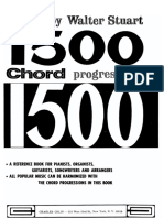 1500 Chord Progressions by Walter Stuart