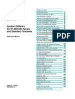 System and Standard Functions for S7-300 and S7-400