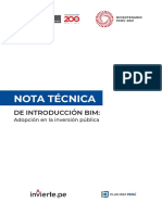 Nota Tecnica Bim