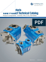 Genuine Metaris Vane Product Technical Catalog: Pumps & Components - V10/V20, VTM, V, VQ, VQH Series