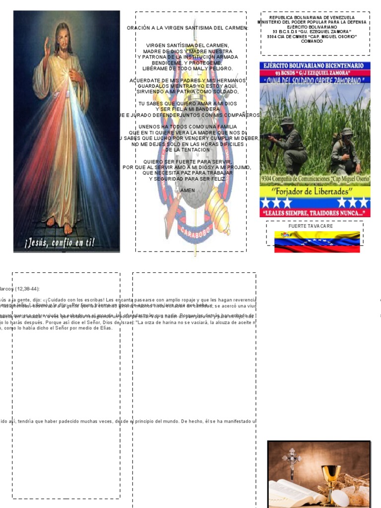 Triptico Misa 9304 | PDF | María, madre de Jesús