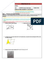 Prác. #43 Problemas de Geometría