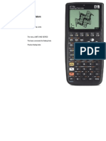 HP Calculators: HP 50g Finding Limits