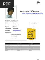 Teo Han Fei CV