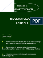 Clase Bioclimatología 1