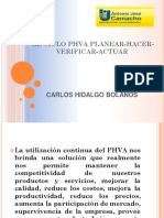 El Ciclo Phva Planear Hacer Verificar Actuar