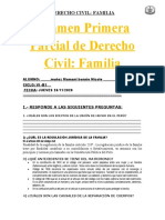 Examen Primera Parcial Familia Vi Ciclo 2020-II