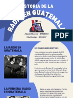 Historia de la radio en Guatemala