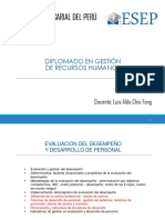 1 - Diapositivas - Evaluación de Desempeño y Desarrollo de Personal