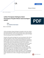 Latihan Pernapasan Diafragma Dalam Penanganan Penyakit Refluks Gastroesofageal (GERD) - Alomedika