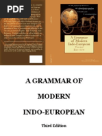 A Grammar of Modern Indo-European