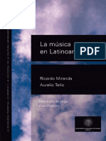 10. La Música en Latinoamérica Autor Ricardo Miranda y Aurelio Tello