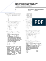 Uas Matematika Xi.