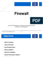Firewall: Centre For Development of Advanced Computing (C-DAC) Electronics City, Bangalore