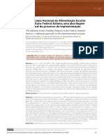 Programa Nacional de Alimentação Escolar No Instituto Federal Baiano