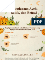 KEBUDAYAAN ACEH, BATAK, DAN BETAWI