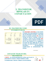 El Transistor Bipolar en Conmutacion