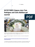IN PICTURES: Kapuso Stars Tom Rodriguez and Carla Abellana Get Married