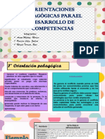 Orientaciones Pedagógicas Parael Desarrollo de