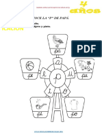 Aprende la letra P con actividades preescolares
