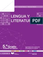 Cuaderno de Trabajo de Lengua y Literatura 5