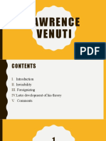 Introduction To Lawrence Venuti