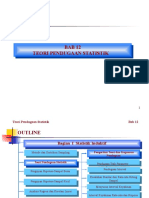 Bab 12 TEORI PENDUGAAN STATISTIK