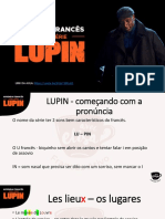 Aula de Francês Do Seriado Lupin
