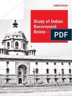 Webchutney Study of Indian Government Online 2009