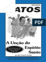 A unção do Espírito Santo: o caminho para o crescimento e a frutificação